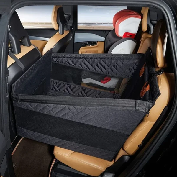 Dog Car Seat with Storage Pockets Non-slip Waterproof Seat Cover