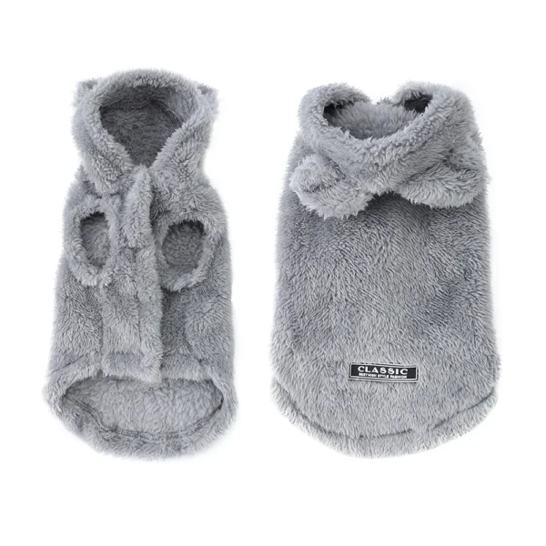 Winter Pet Sweater Coat Cute Ear Soft Hoddie