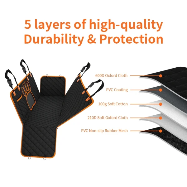 Dog Seat Cover, Pet Dog Seat Cover, Hammock Heavy Duty